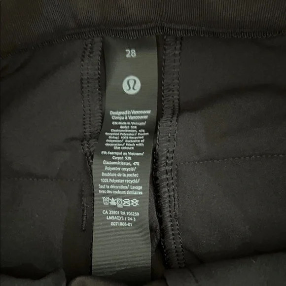 Lululemon Athletica Men's Performance ABC Slim Fit Trouser